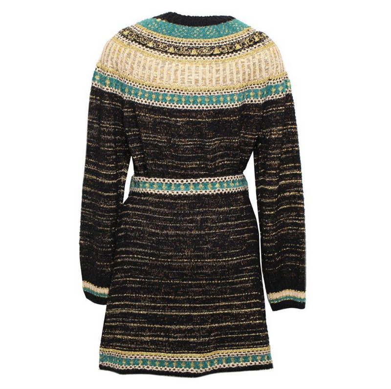 Chanel Runway PreFall 2019 Sweater Skirt Set Size 40