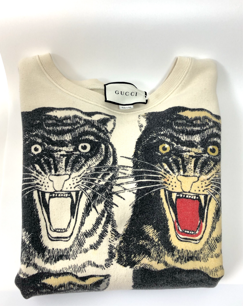 GUCCI Tigers™ print cotton jersey